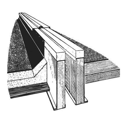 EC-2A/EC-2B — Expansion & Wall Curbs for Lightweight Fill, Tapered Insulation, or Single-Ply Roofing Product Image